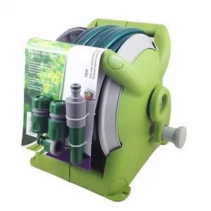 Mini Hose Reel With Hose And Fittings