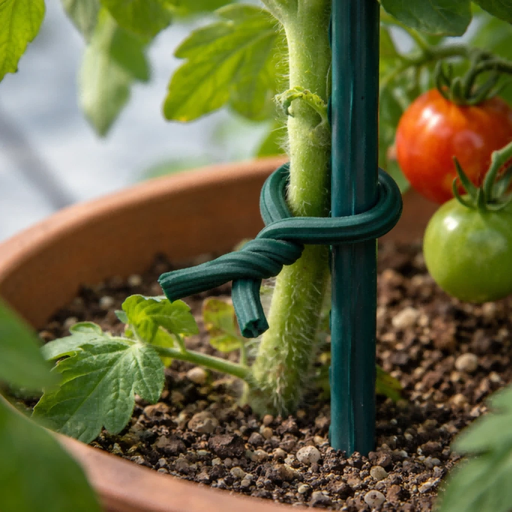 reusable rubber plant twist tie for tomato growing reusable rubber plant twist tie for tomato growing