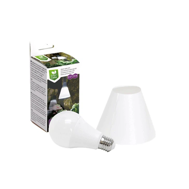 LED grow light bulb providing full-spectrum lighting for indoor plants