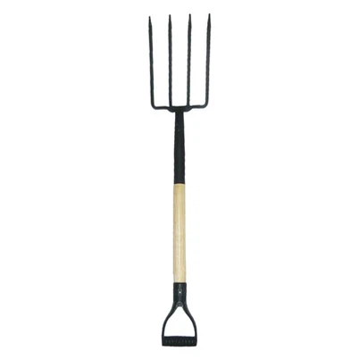 100cm Wooden Handle Steel Garden Fork