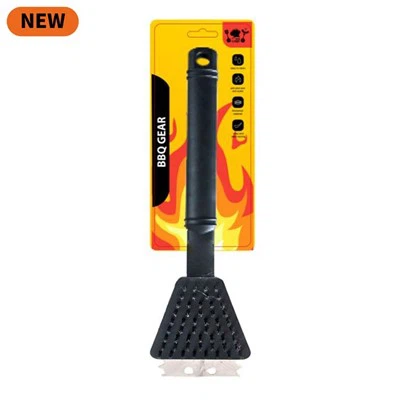 3-in-1 Barbecue Grill Brush And Scraper