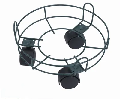 Metal Wire Pot Trolley D33cm