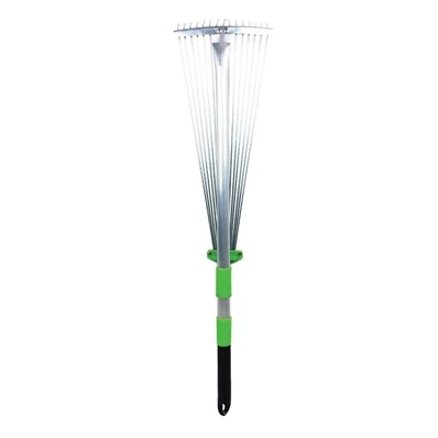 Steel Rake With Foldable Aluminium Handle